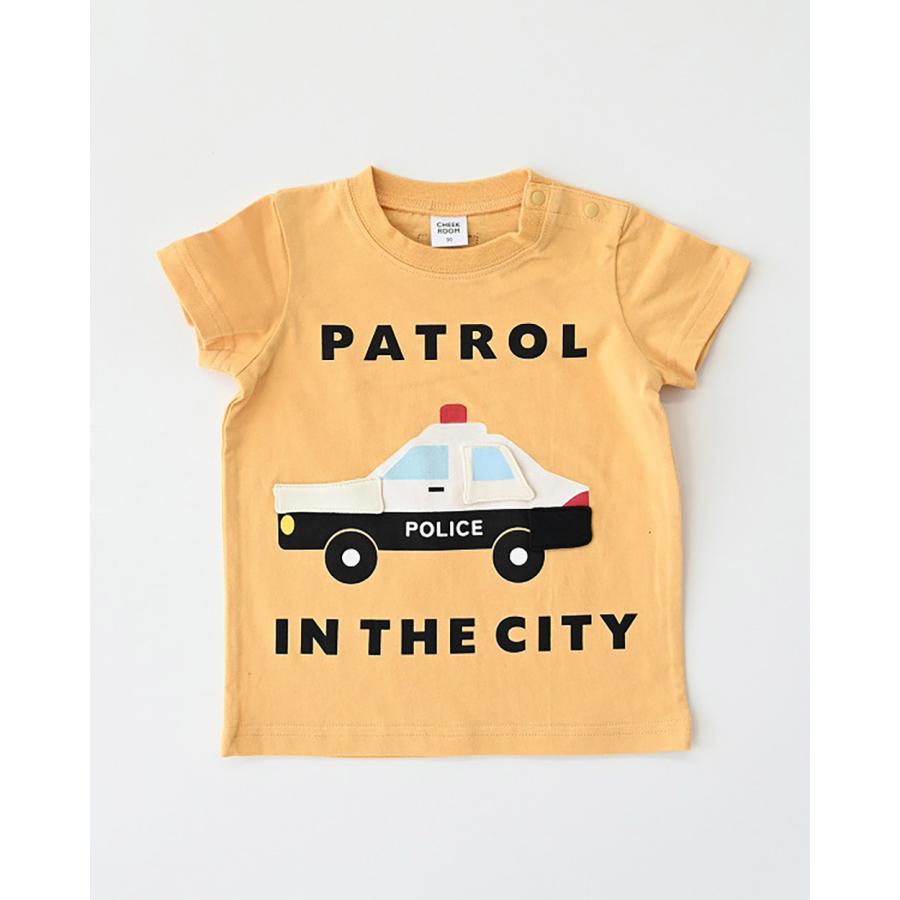 チークルーム cheek room パトカー Tシャツ ( 80 90 100 110 120 130 ) 子ども服 キッズ ジュニア 男の子 | CHEEK ROOM | 05