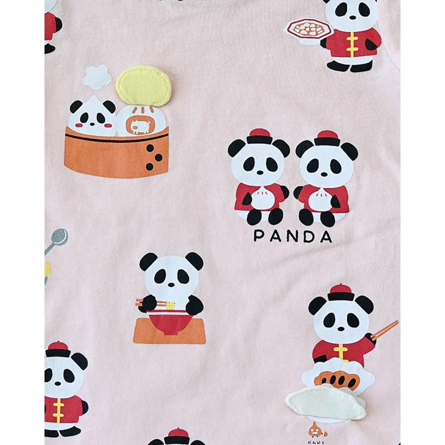 チークルーム cheek room パンダの中華屋さん Tシャツ ( 80 90 100 110 120 130 ) 子ども服 キッズ ジュニア | CHEEK ROOM | 02