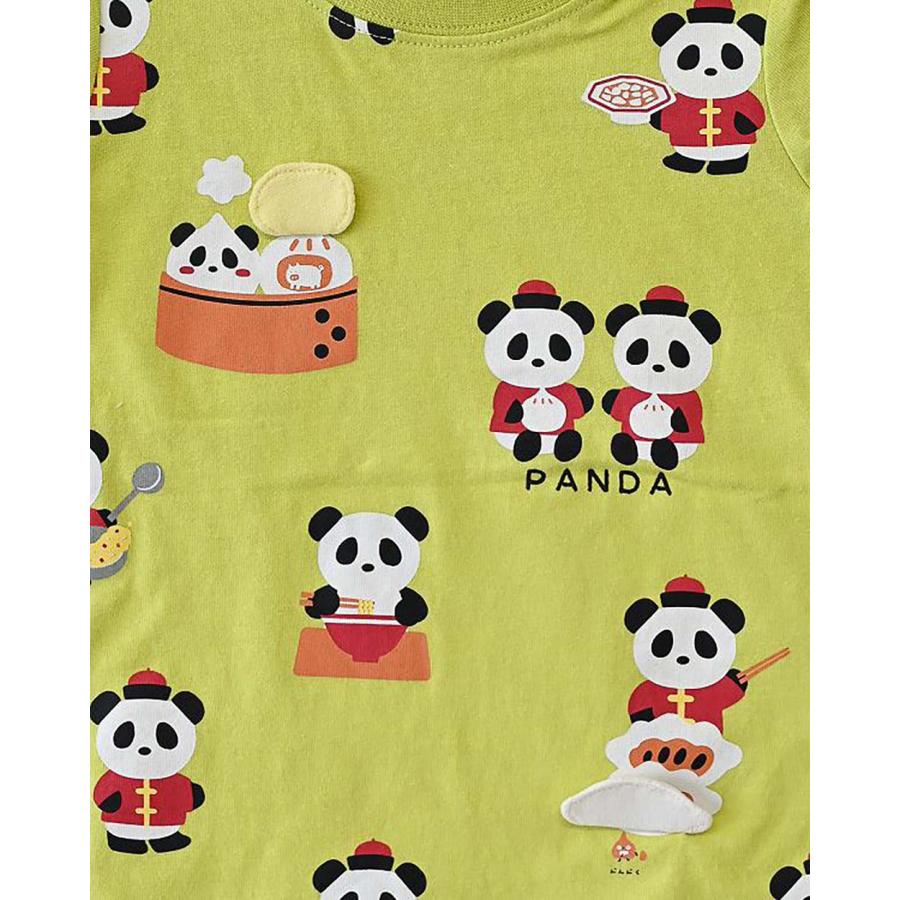チークルーム cheek room パンダの中華屋さん Tシャツ ( 80 90 100 110 120 130 ) 子ども服 キッズ ジュニア | CHEEK ROOM | 04