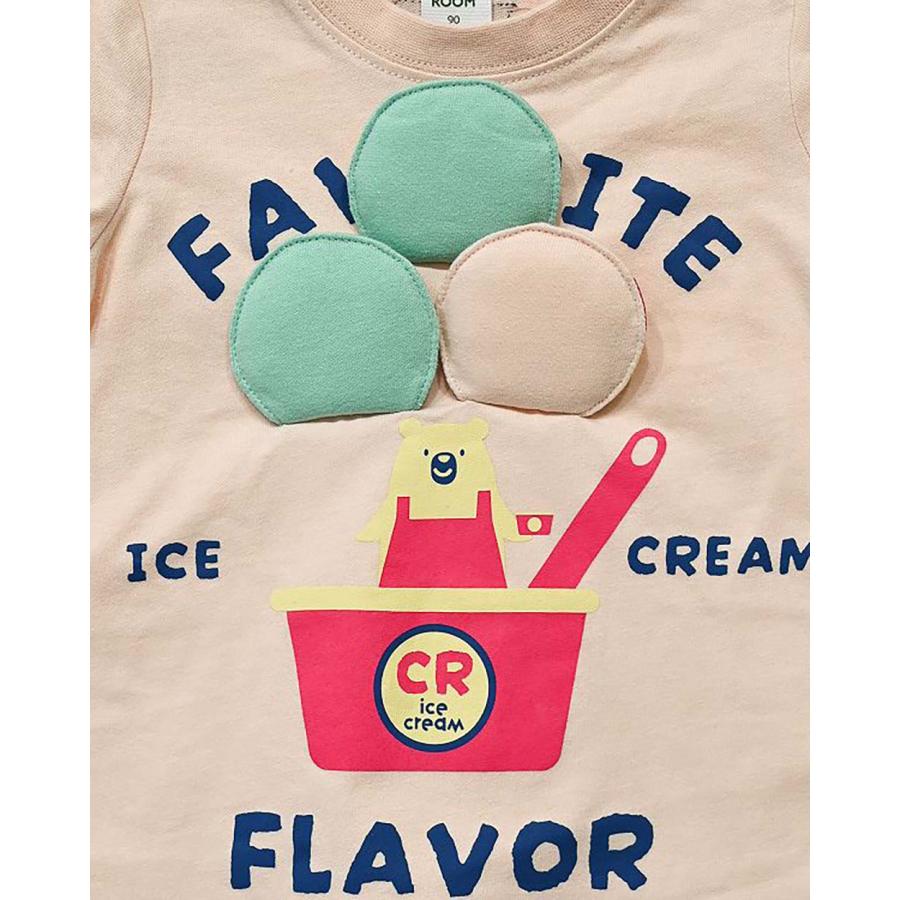 チークルーム cheek room トリプルアイス Tシャツ ( 80 90 100 110 120 130 ) 子ども服 キッズ ジュニア 女の子 | CHEEK ROOM | 02
