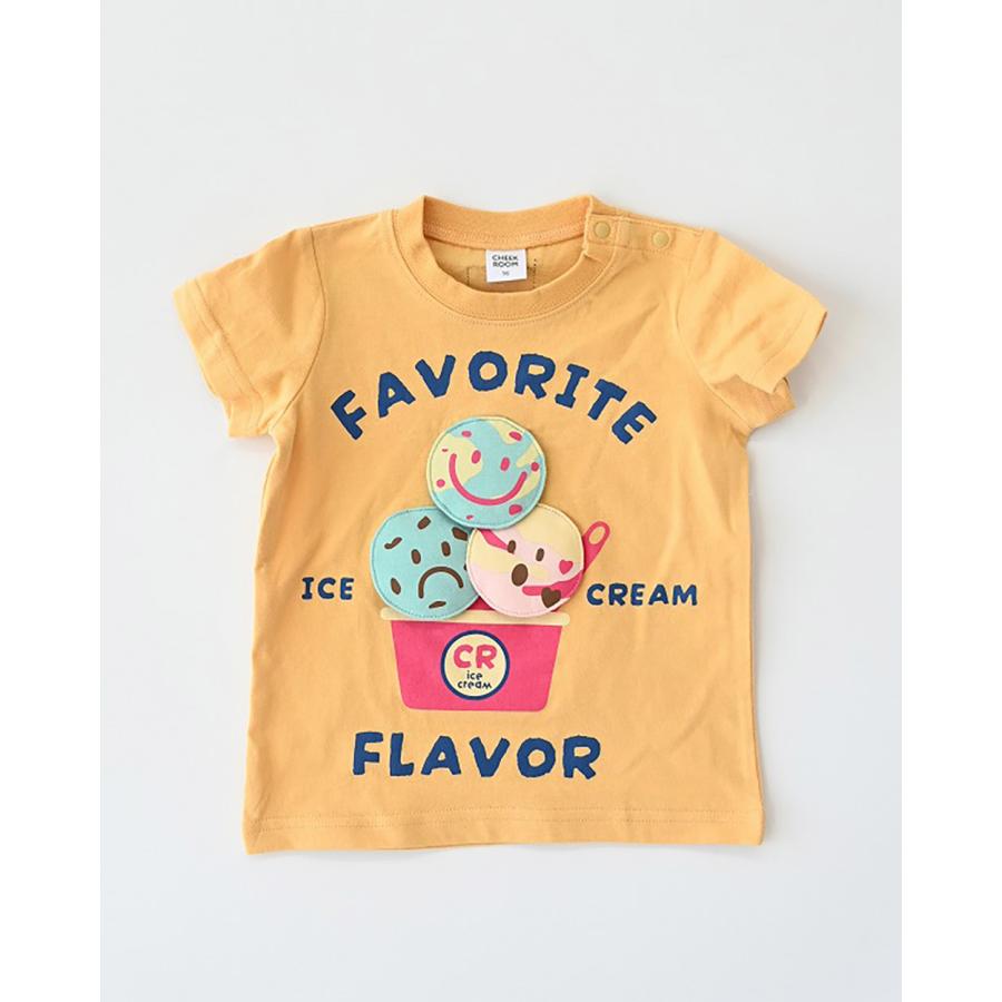 チークルーム cheek room トリプルアイス Tシャツ ( 80 90 100 110 120 130 ) 子ども服 キッズ ジュニア 女の子 | CHEEK ROOM | 05