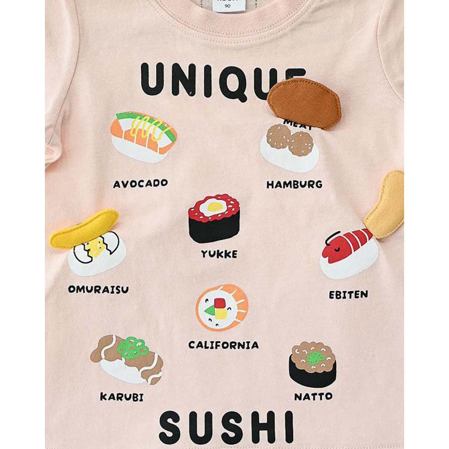 チークルーム cheek room ユニーク寿司 Tシャツ ( 80 90 100 110 120 130 ) 子ども服 キッズ ジュニア 男の子 | CHEEK ROOM | 04