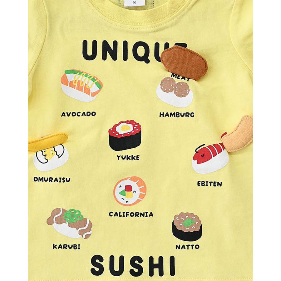 チークルーム cheek room ユニーク寿司 Tシャツ ( 80 90 100 110 120 130 ) 子ども服 キッズ ジュニア 男の子 | CHEEK ROOM | 06