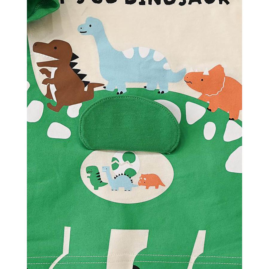 チークルーム cheek room 恐竜のお散歩 Tシャツ ( 80 90 100 110 120 130 ) 子ども服 キッズ ジュニア 男の子 | CHEEK ROOM | 03