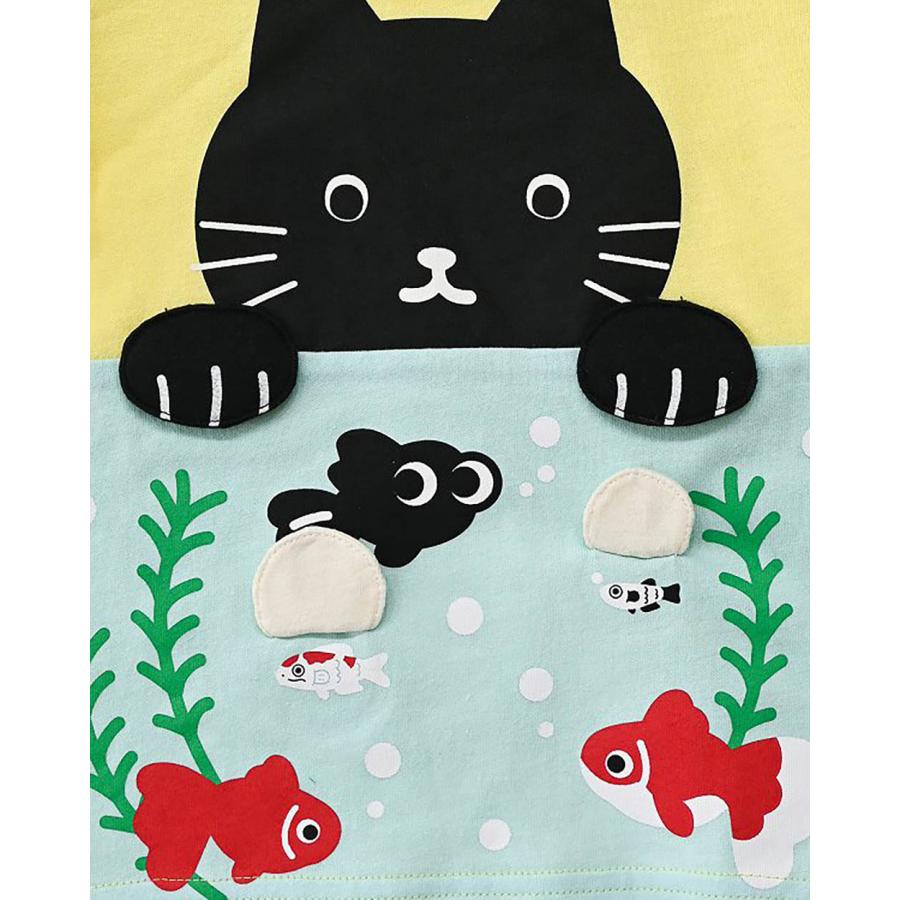 ●30％OFFセール● チークルーム cheek room ねこと水槽 Tシャツ ( 80 90 100 110 120 130 ) 子ども服 キッズ ジュニア 女の子 | CHEEK ROOM | 06