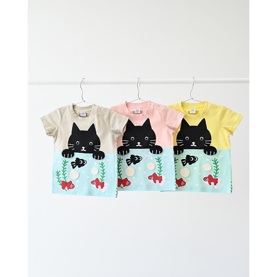 ●30％OFFセール● チークルーム cheek room ねこと水槽 Tシャツ ( 80 90 100 110 120 130 ) 子ども服 キッズ ジュニア 女の子 | CHEEK ROOM | 07