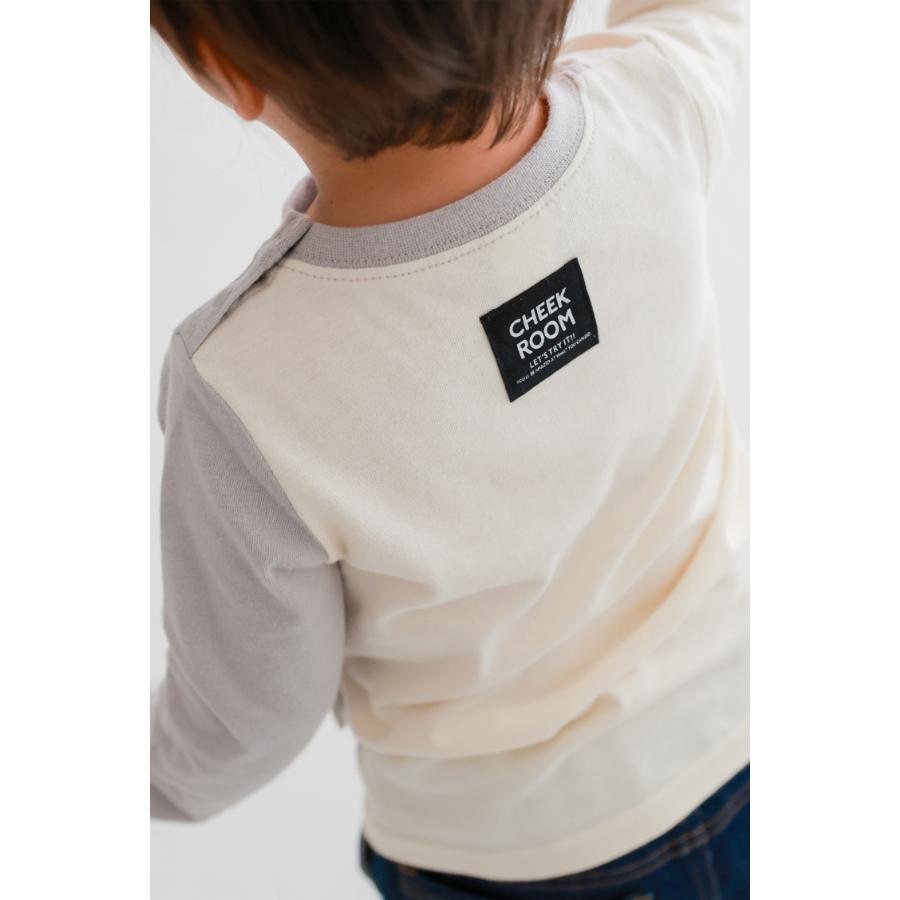 ●50％OFFセール● チークルーム cheek room 駅と新幹線ロングＴシャツ ( 80 90 100 110 120 130 ) 男の子 女の子 キッズ 長袖 | CHEEK ROOM | 08