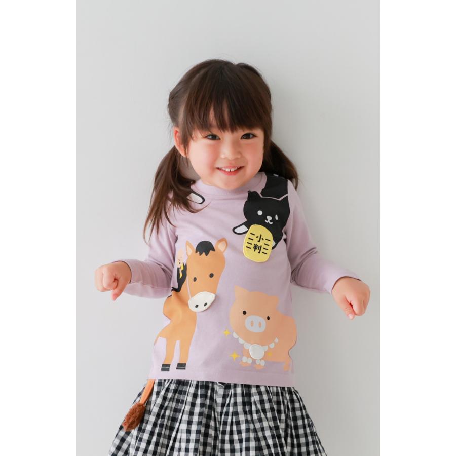 ●30％OFFセール● チークルーム cheek room ことわざロングＴシャツ ( 80 90 100 110 120 130 ) 男の子 女の子 キッズ 長袖 | CHEEK ROOM | 06