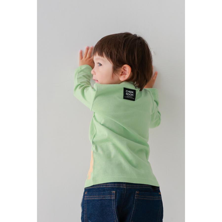 ●30％OFFセール● チークルーム cheek room ことわざロングＴシャツ ( 80 90 100 110 120 130 ) 男の子 女の子 キッズ 長袖 | CHEEK ROOM | 08