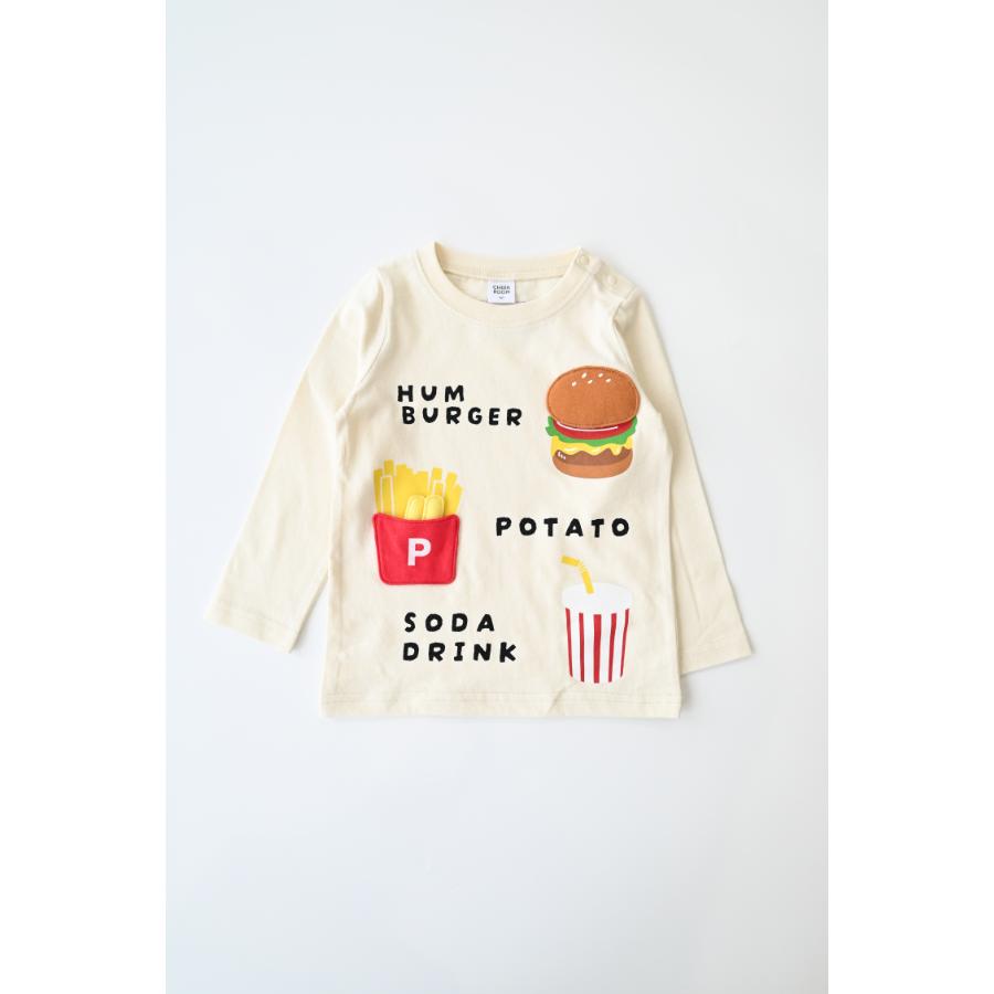 ●30％OFFセール● チークルーム cheek room キッズセットロングＴシャツ ( 80 90 100 110 120 130 ) 男の子 女の子 キッズ 長袖 | CHEEK ROOM | 01