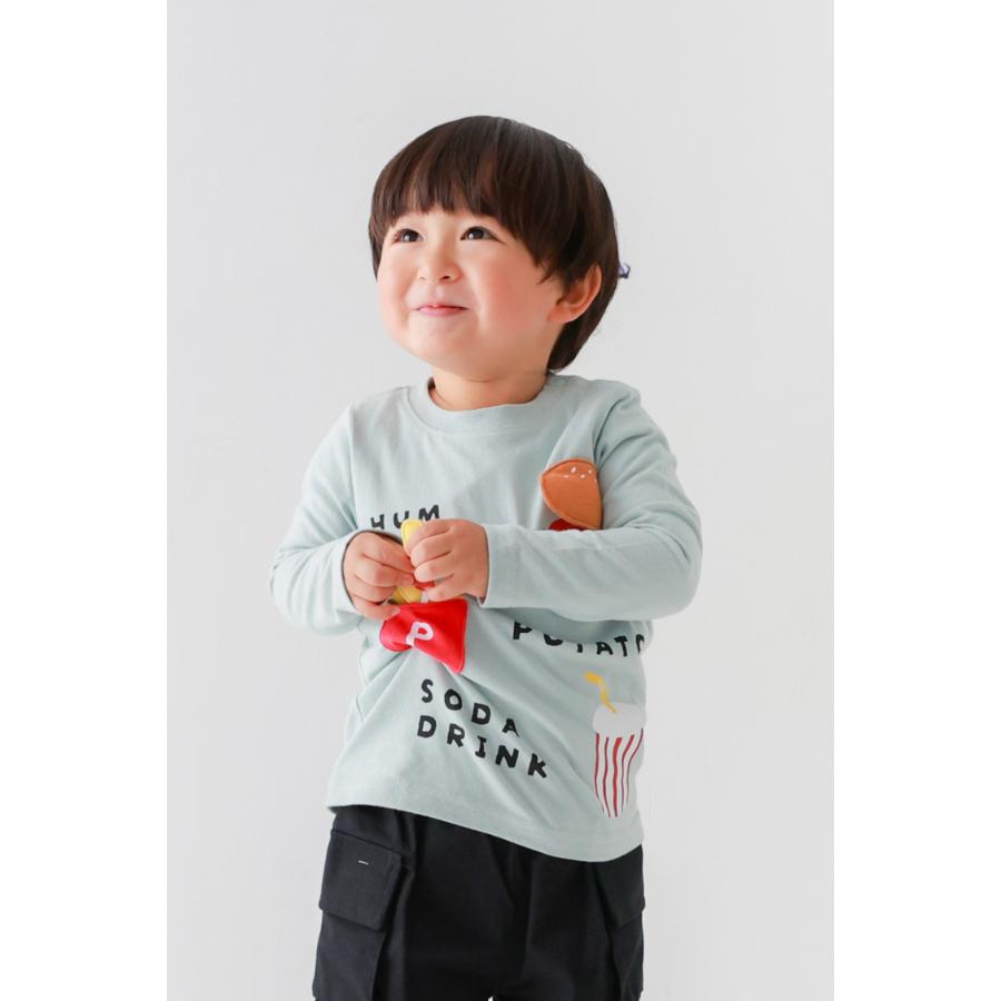 ●50％OFFセール● チークルーム cheek room キッズセットロングＴシャツ ( 80 90 100 110 120 130 ) 男の子 女の子 キッズ 長袖 | CHEEK ROOM | 06