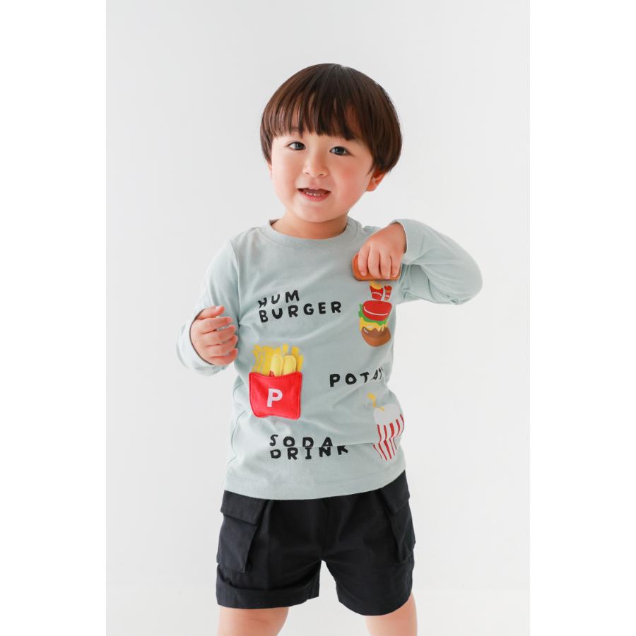 ●50％OFFセール● チークルーム cheek room キッズセットロングＴシャツ ( 80 90 100 110 120 130 ) 男の子 女の子 キッズ 長袖 | CHEEK ROOM | 07
