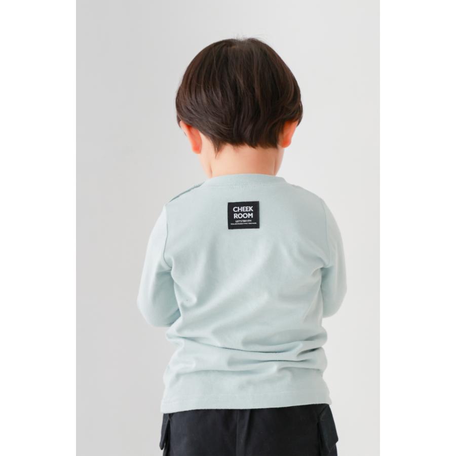 ●50％OFFセール● チークルーム cheek room キッズセットロングＴシャツ ( 80 90 100 110 120 130 ) 男の子 女の子 キッズ 長袖 | CHEEK ROOM | 08