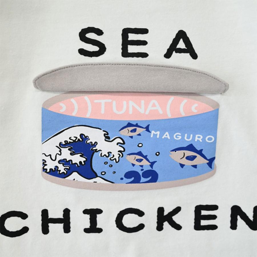 チークルーム cheek room ツナ缶 ロング Tシャツ  (  80 90 100 110 120 130  )  長袖  男の子 女の子 プレゼント 誕生日 通園 通学 ベビー キッズ | CHEEK ROOM | 02