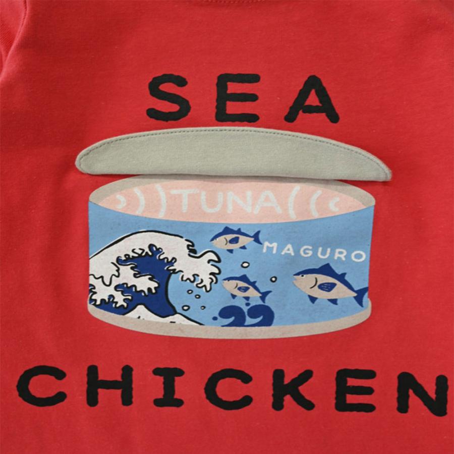 チークルーム cheek room ツナ缶 ロング Tシャツ  (  80 90 100 110 120 130  )  長袖  男の子 女の子 プレゼント 誕生日 通園 通学 ベビー キッズ | CHEEK ROOM | 06