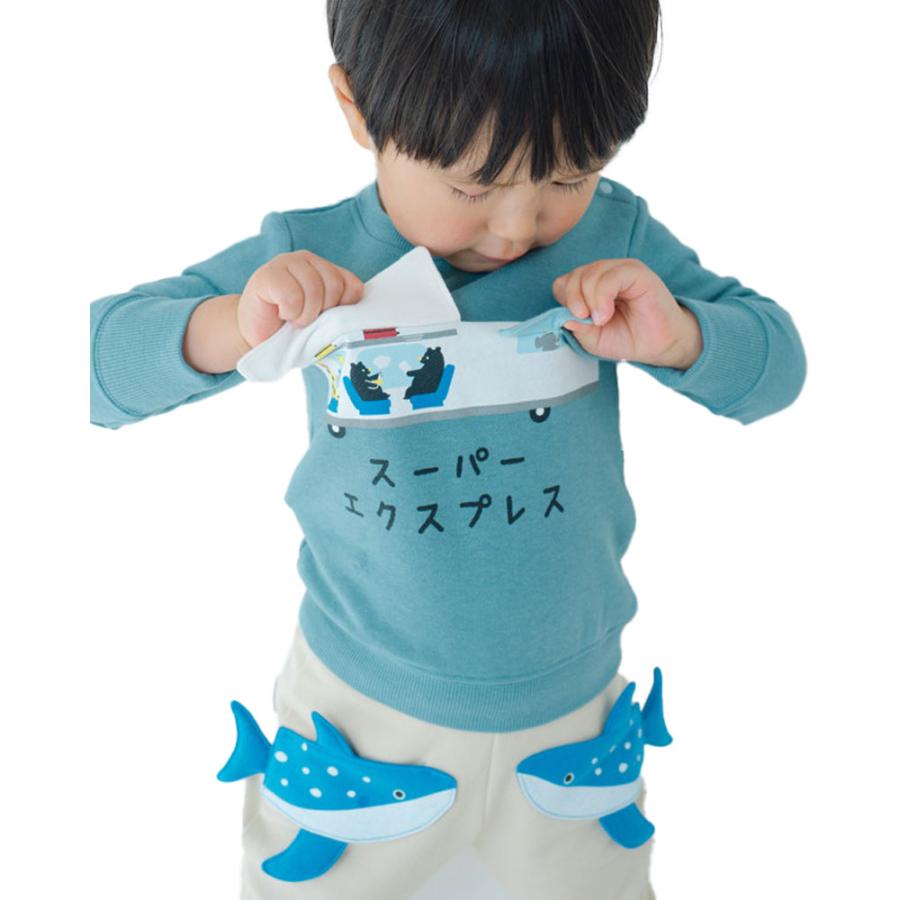 チークルーム cheek room 新幹線 トレーナー  (  80 90 100 110 120 130  )  長袖  男の子 女の子 プレゼント 誕生日 通園 通学 ベビー キッズ | CHEEK ROOM | 07