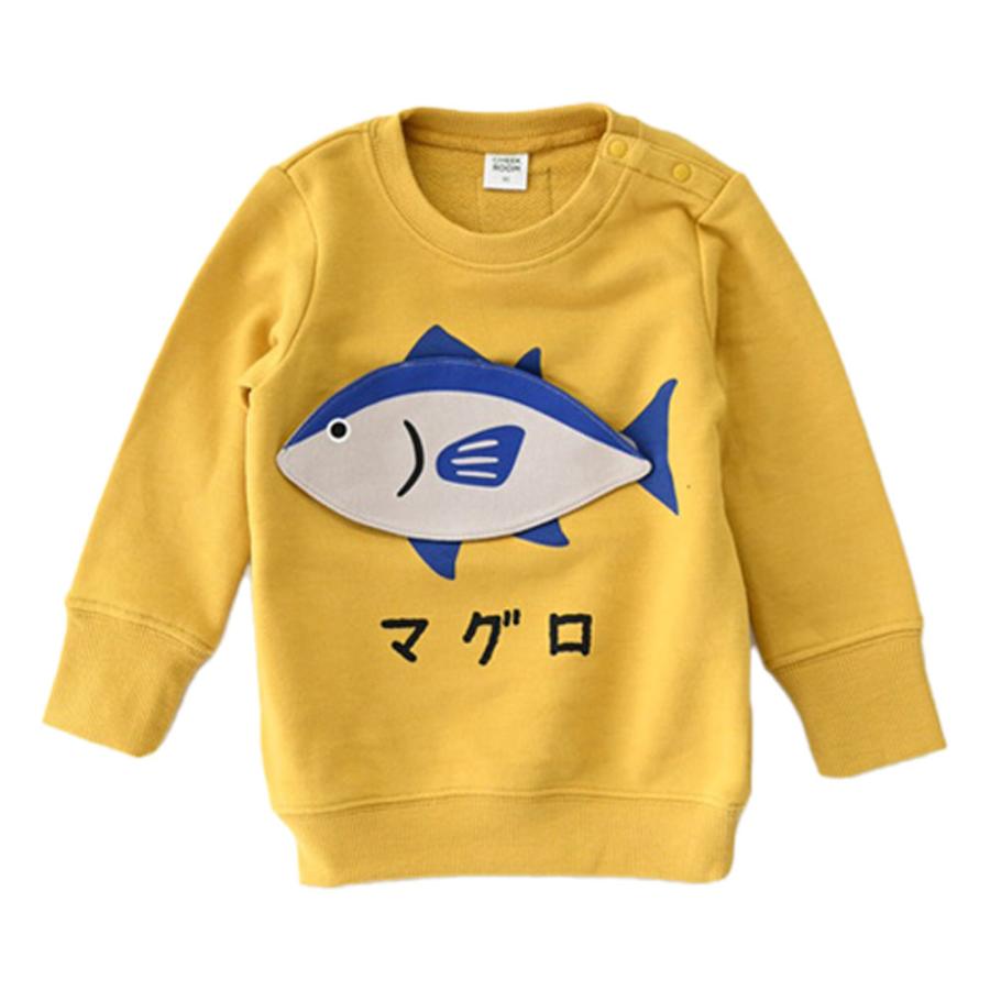 チークルーム cheek room ポテト ショップ トレーナー  (  80 90 100 110 120 130  )  長袖  男の子 女の子 プレゼント 誕生日 通園 通学 ベビー キッズ | CHEEK ROOM | 03