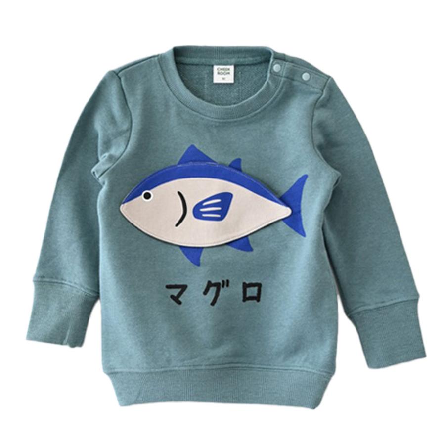 チークルーム cheek room ポテト ショップ トレーナー  (  80 90 100 110 120 130  )  長袖  男の子 女の子 プレゼント 誕生日 通園 通学 ベビー キッズ | CHEEK ROOM | 05