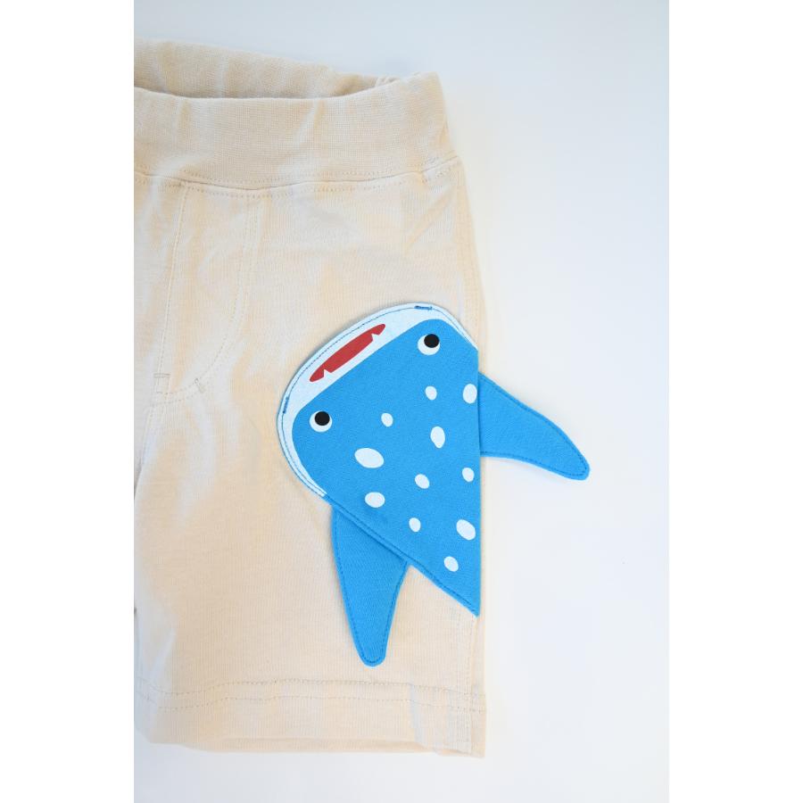 チークルーム cheek room ジンベイザメ ハーフパンツ ( 80 90 100 110 120 130 ) 子ども服 男の子 女の子 キッズ | CHEEK ROOM | 04