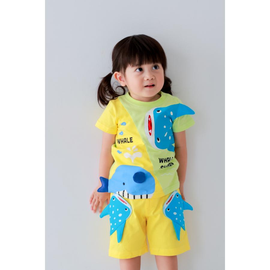 チークルーム cheek room ジンベイザメ ハーフパンツ ( 80 90 100 110 120 130 ) 子ども服 男の子 女の子 キッズ | CHEEK ROOM | 09