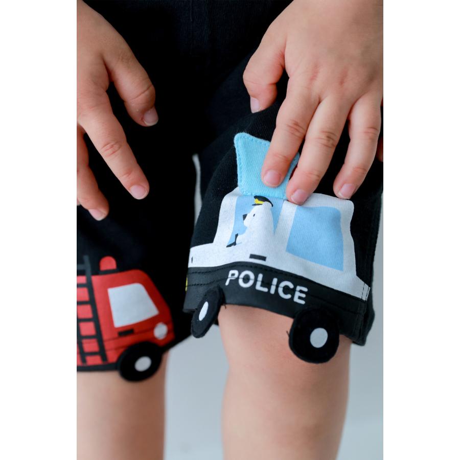 チークルーム cheek room 働く車 ハーフパンツ ( 80 90 100 110 120 130 ) 子ども服 男の子 女の子 キッズ | CHEEK ROOM | 12