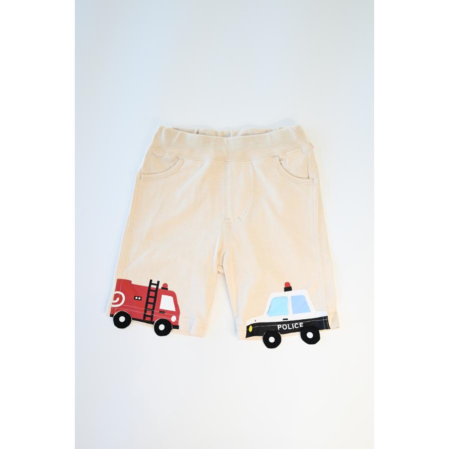チークルーム cheek room 働く車 ハーフパンツ ( 80 90 100 110 120 130 ) 子ども服 男の子 女の子 キッズ | CHEEK ROOM | 03