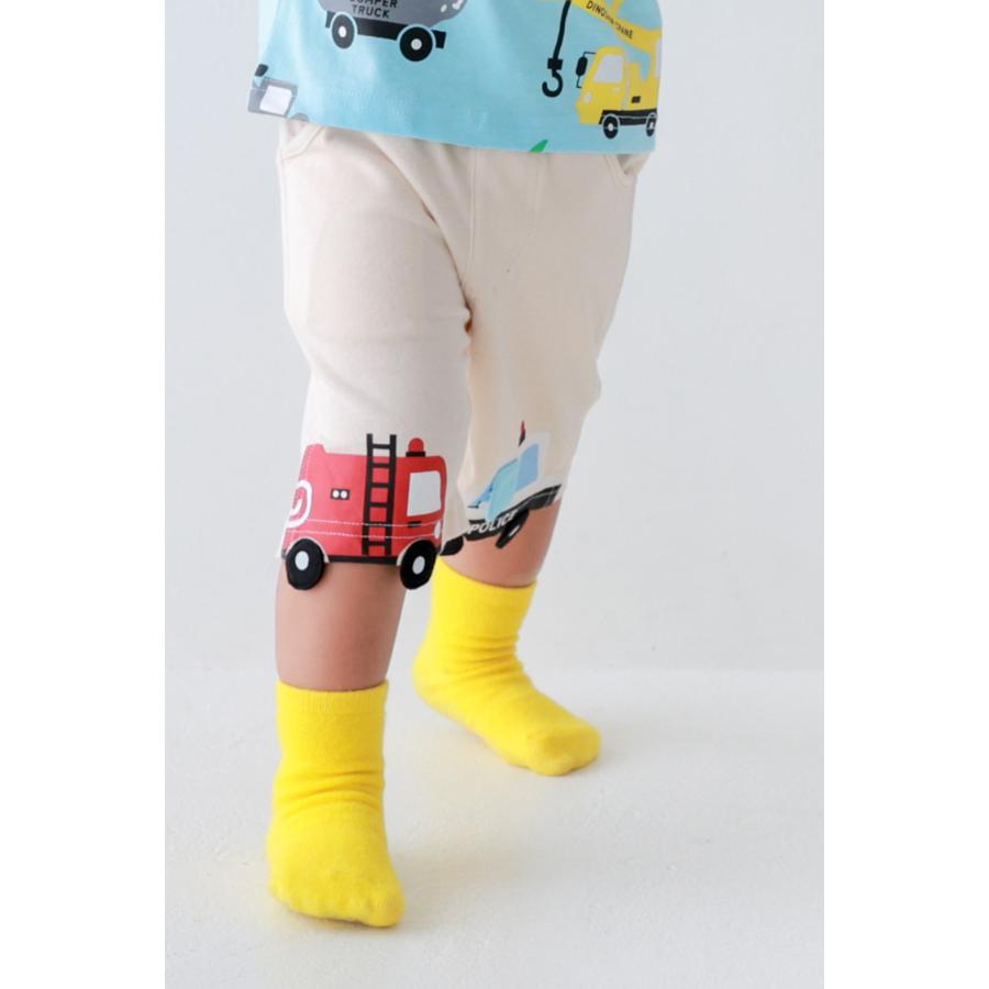 チークルーム cheek room 働く車 ハーフパンツ ( 80 90 100 110 120 130 ) 子ども服 男の子 女の子 キッズ | CHEEK ROOM | 07