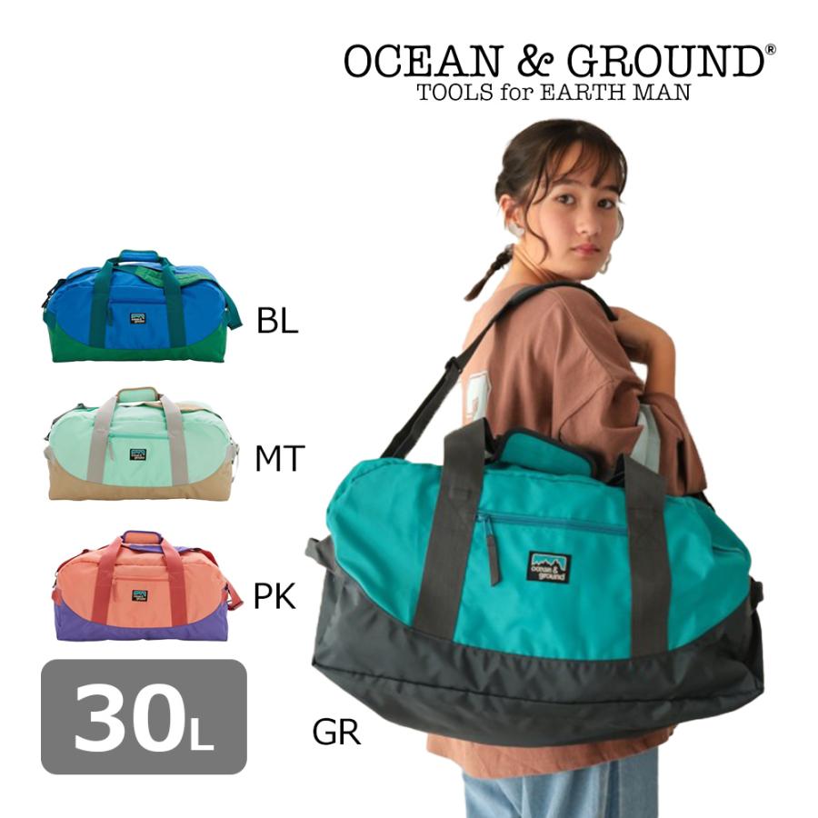 オーシャンアンドグラウンド OCEAN&GROUND 2WAY ボストンBAG 　( 30L )  ボストンバッグ　ショルダーバッグ | Ocean&Ground