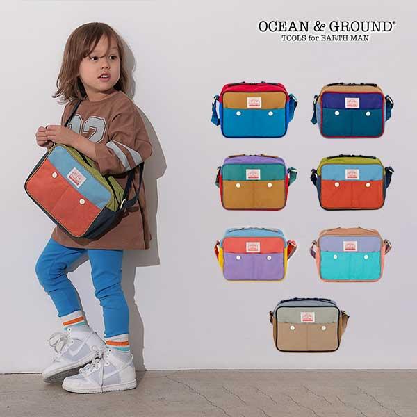 オーシャンアンドグラウンド OCEAN&GROUND ショルダーバッグ BAG MULTI ナイロン（鞄　かばん　入園　入学　通園　保育園　幼稚園） | Ocean&Ground