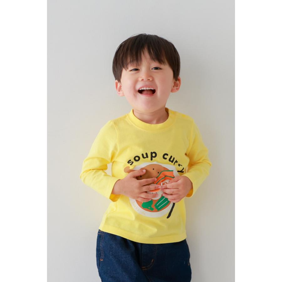 cheekeoom チークルーム 福袋 北海道セット（ 90 100 110 120 130 ）/メーカー企画  2026年 ロンT トレーナー 仕掛け 知育 食べ物 イラスト 男の子 女の子 | CHEEK ROOM | 10