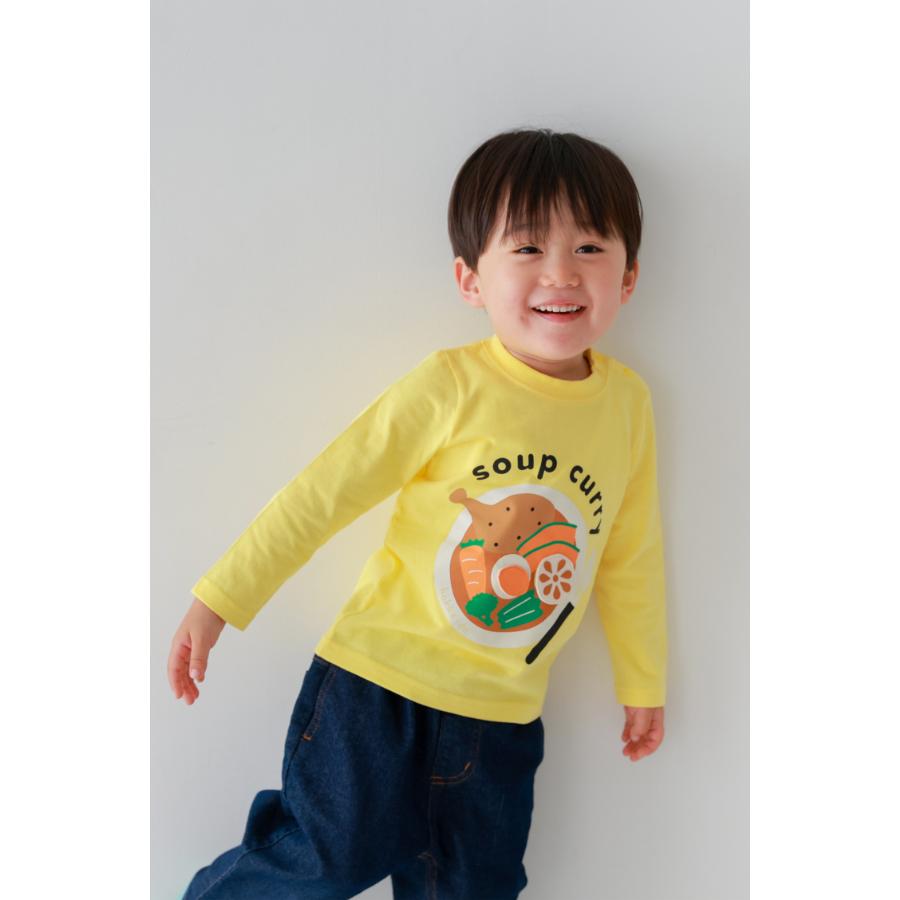 cheekeoom チークルーム 福袋 北海道セット（ 90 100 110 120 130 ）/メーカー企画  2026年 ロンT トレーナー 仕掛け 知育 食べ物 イラスト 男の子 女の子 | CHEEK ROOM | 07