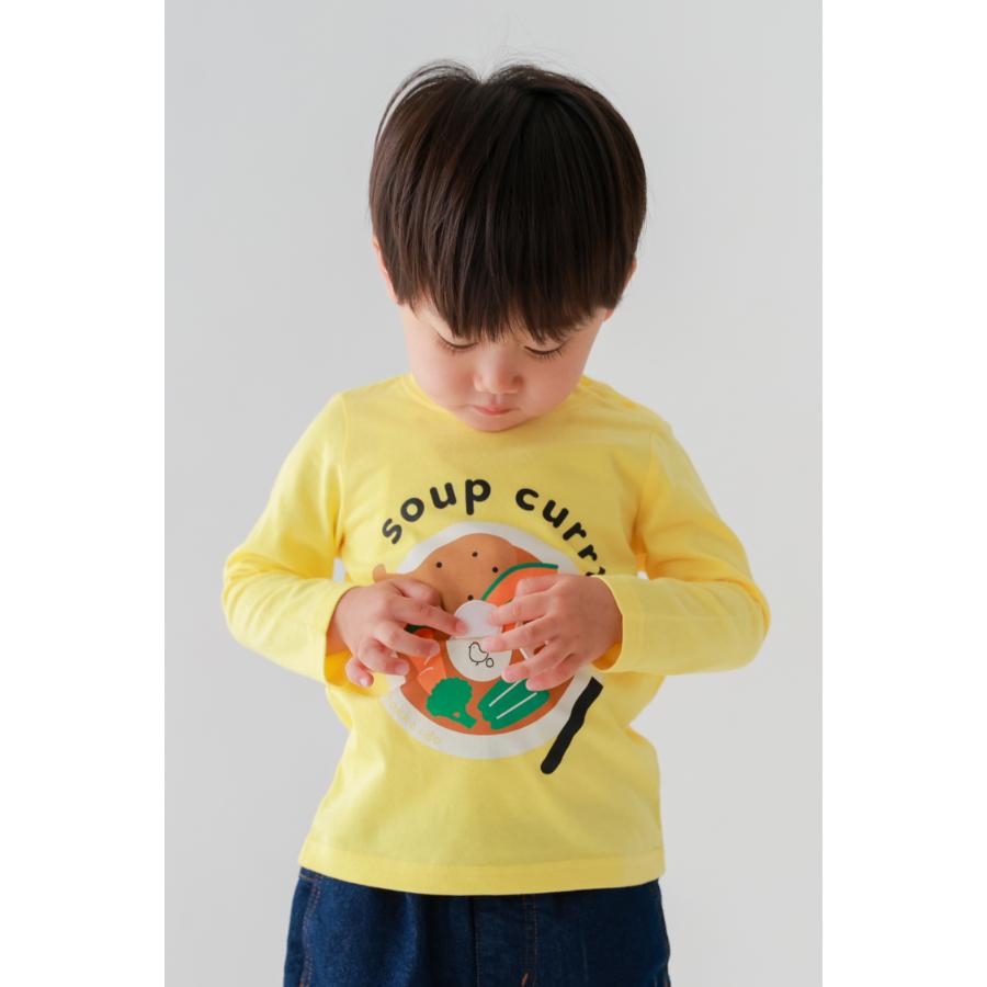 cheekeoom チークルーム 福袋 北海道セット（ 90 100 110 120 130 ）/メーカー企画  2026年 ロンT トレーナー 仕掛け 知育 食べ物 イラスト 男の子 女の子 | CHEEK ROOM | 08