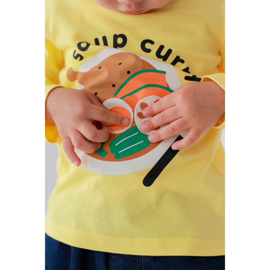 cheekeoom チークルーム 福袋 北海道セット（ 90 100 110 120 130 ）/メーカー企画  2026年 ロンT トレーナー 仕掛け 知育 食べ物 イラスト 男の子 女の子 | CHEEK ROOM | 09