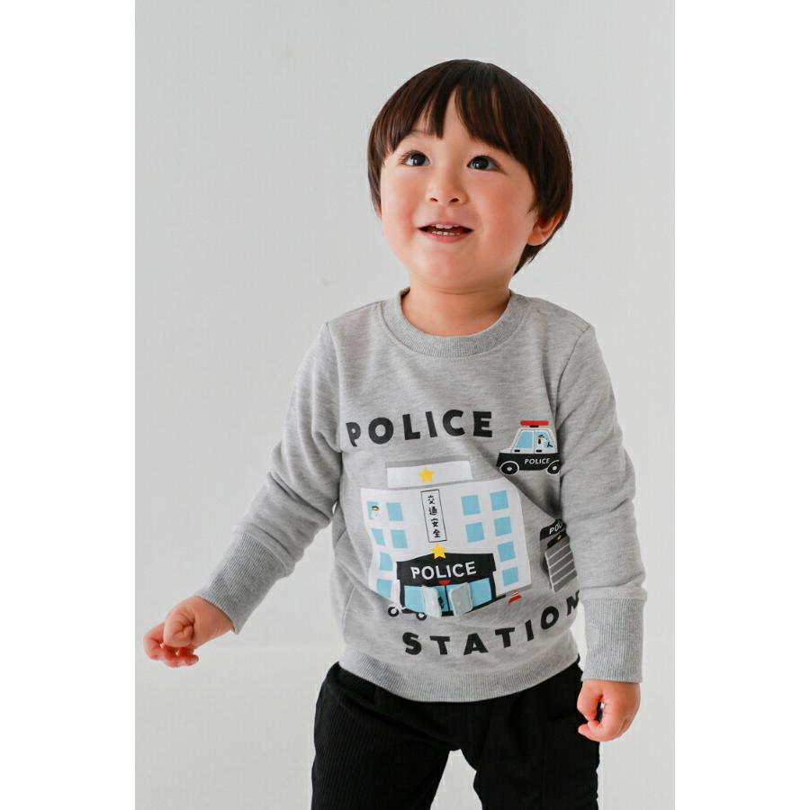 ●20％OFFセール●cheekroom チークルーム 福袋 働く車セット （ 90 100 110 120 130 ） 2026年　アウトレット　セール　ロンT トレーナー 車 新幹線 消防車 | CHEEK ROOM | 18