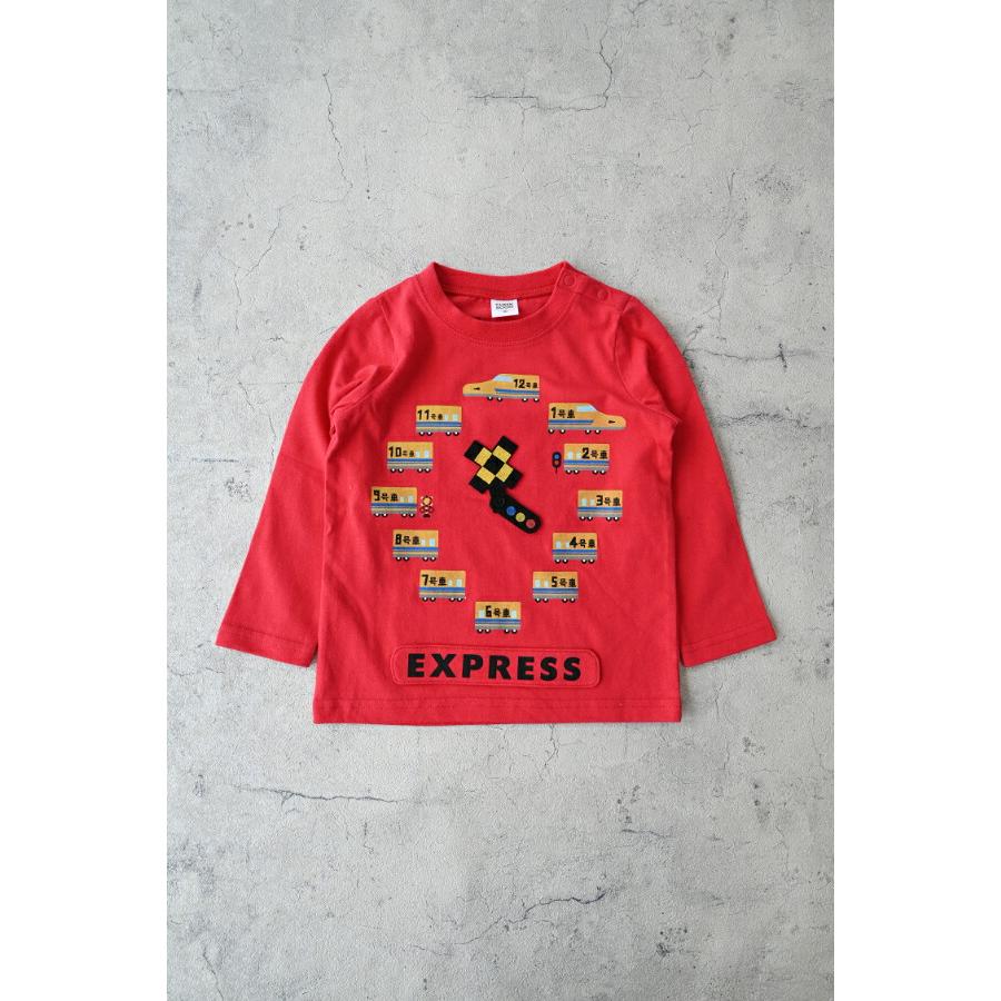 ●20％OFFセール●cheekroom チークルーム 福袋 働く車セット （ 90 100 110 120 130 ） 2026年　アウトレット　セール　ロンT トレーナー 車 新幹線 消防車 | CHEEK ROOM | 04