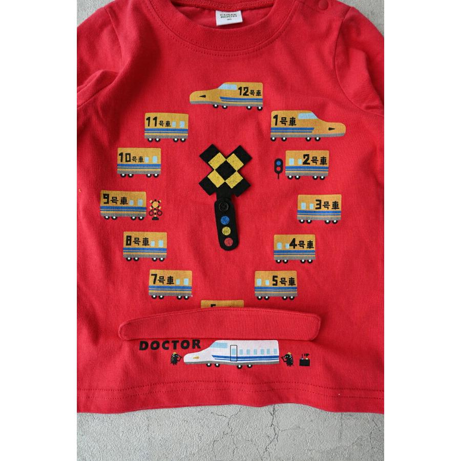 ●20％OFFセール●cheekroom チークルーム 福袋 働く車セット （ 90 100 110 120 130 ） 2026年　アウトレット　セール　ロンT トレーナー 車 新幹線 消防車 | CHEEK ROOM | 05