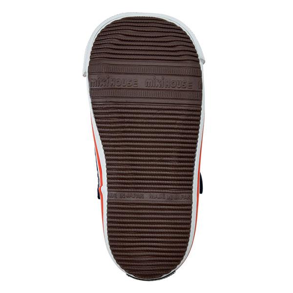 ●50％OFFセール●ミキハウス　ダブルビー　mikihouse　デニム　総柄　セカンド　シューズ(13cm・13.5cm・14cm・14.5cm・15cm・15.5cm）アウトレット | wb | 04