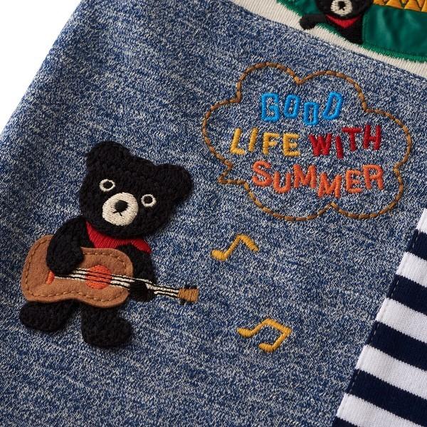 wb ○40％OFFセール○ミキハウス ダブルビーmikihouse 刺繍 半袖T 