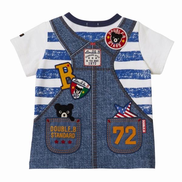 ま*み様 ミキハウス ダブルビー 半袖 Tシャツ 4枚 セット 110サイズ K wb ○40％OFFセール○ミキハウス ダブルビー mikihouse 半袖Tシャツ