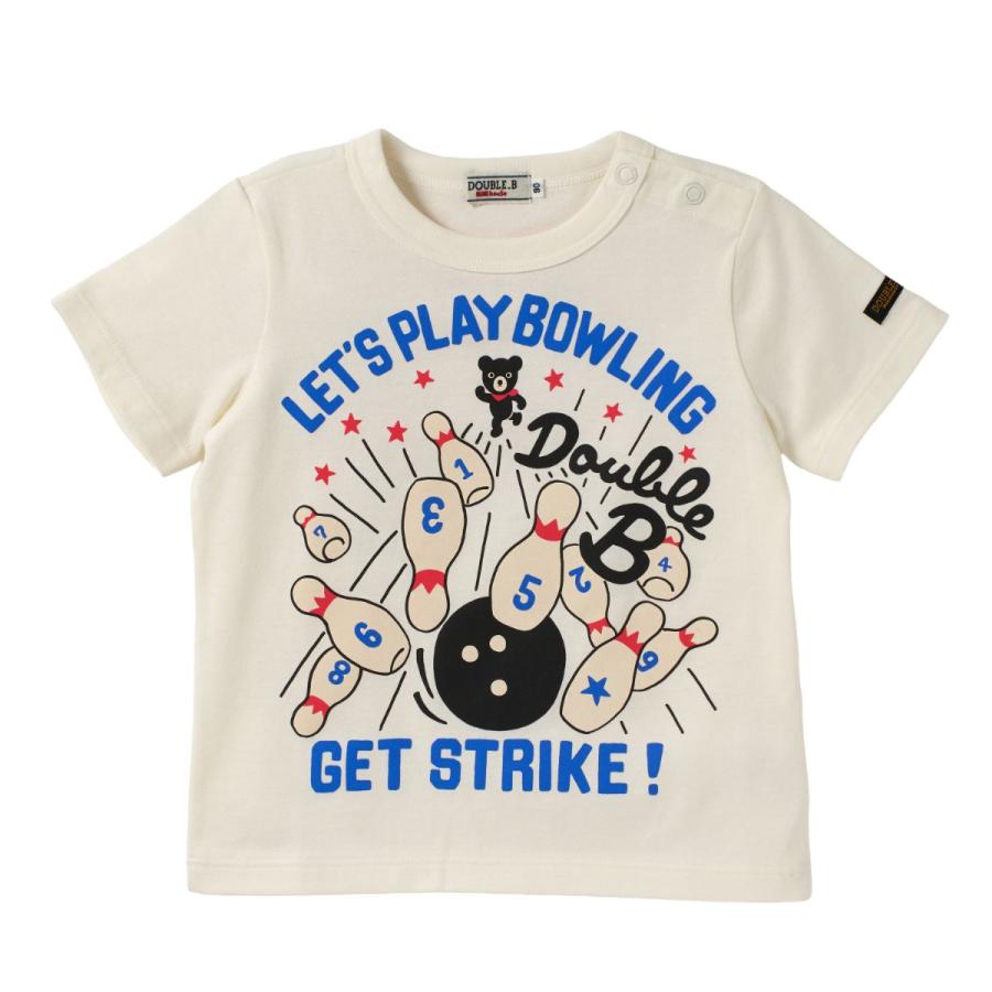 MIKI HOUSE（ミキハウス） ○30％OFFセール○ ダブルビー ボーリングT