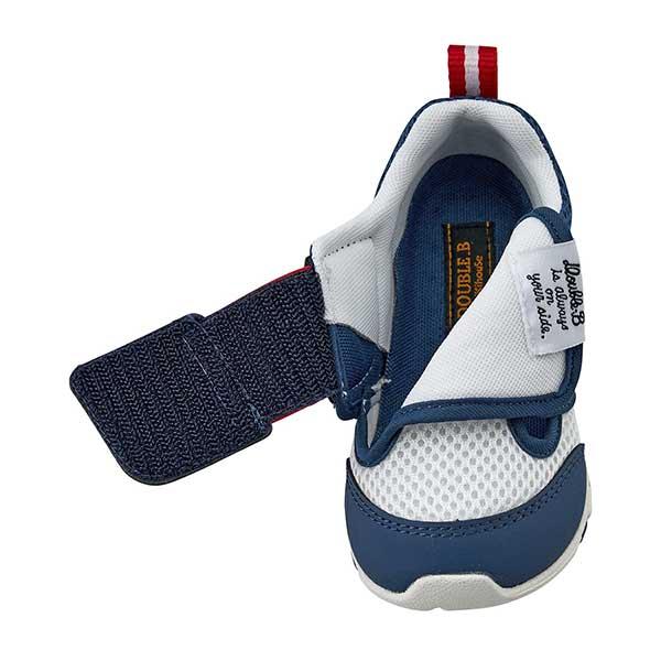 ●取り寄せ商品●30％OFFセール●ミキハウス　ダブルビー　ダブルラッセル セカンドベビーシューズ ( 13.5cm 14cm 14.5cm 15cm 15.5cm ）アウトレット | wb | 05