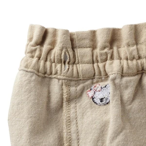 ミキハウス正規販売店/ミキハウス　ダブルビー　mikihouse　フリンジ8分丈パンツ(80cm・90cm・100cm） | wb | 04