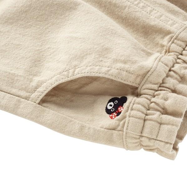 ミキハウス正規販売店/ミキハウス　ダブルビー　mikihouse　フリンジ8分丈パンツ(80cm・90cm・100cm） | wb | 05