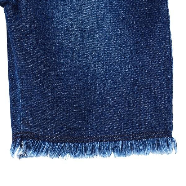 ミキハウス正規販売店/ミキハウス　ダブルビー　mikihouse　フリンジ8分丈パンツ(80cm・90cm・100cm） | wb | 09