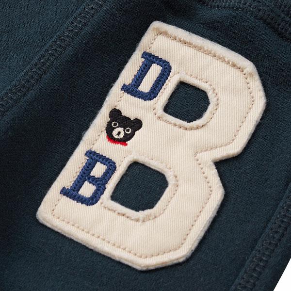 ミキハウス正規販売店/ミキハウス　ダブルビー　mikihouse　十分丈パンツ　ヴィンテージウォッシュ加工（90cm・100cm・110cm・120cm・130cm） | wb | 03