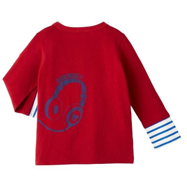 ミキハウス正規販売店/ミキハウス　ダブルビー　mikihouse　ミュージックプレイヤー長袖Ｔシャツ(80cm・90cm） | wb | 02