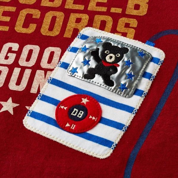 ミキハウス正規販売店/ミキハウス　ダブルビー　mikihouse　ミュージックプレイヤー長袖Ｔシャツ(80cm・90cm） | wb | 03