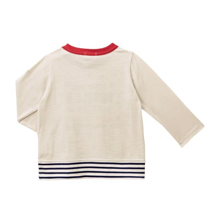 ●30％OFFセール●ミキハウス　ダブルビーmikihouse　長袖Ｔシャツ(110・120・130・140）キッズ　小学生　ロンT　アウトレットの画像