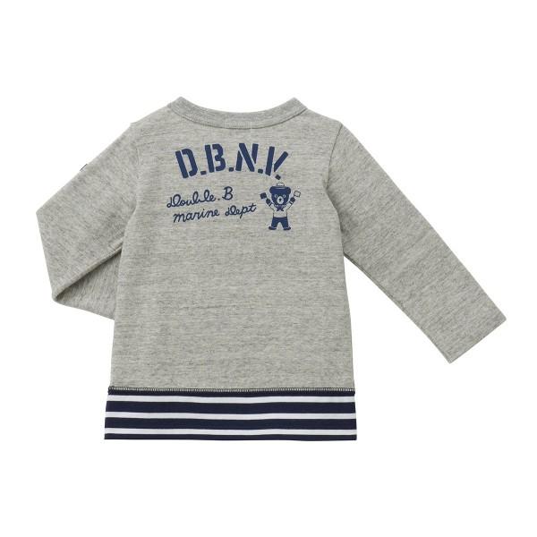 wb ○40％OFFセール○ミキハウス ダブルビーmikihouse マリン長袖T