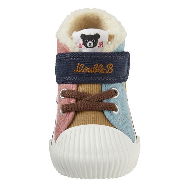 ●30％OFFセール●ミキハウス　ダブルビー　mikihouse　コーデュロイベビーシューズ(13cm-15.5cm）靴　赤ちゃん　ベビー　幼児 | wb | 10